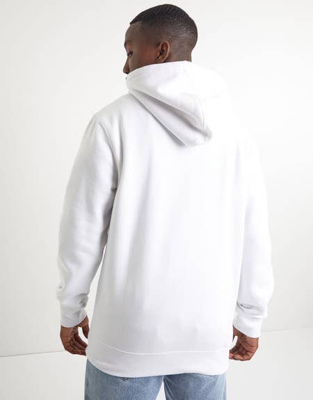 Basic White Hoodie