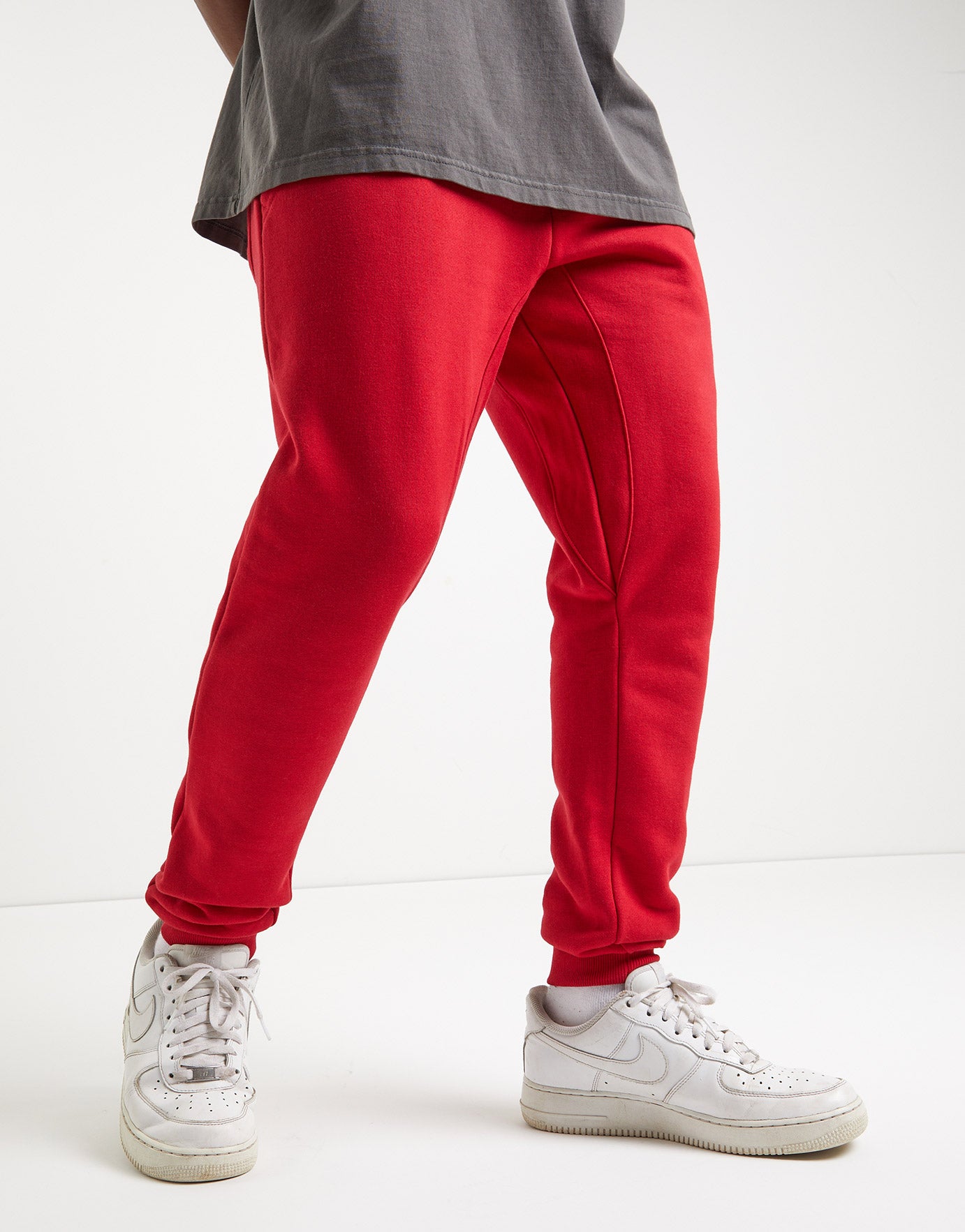 track pants red