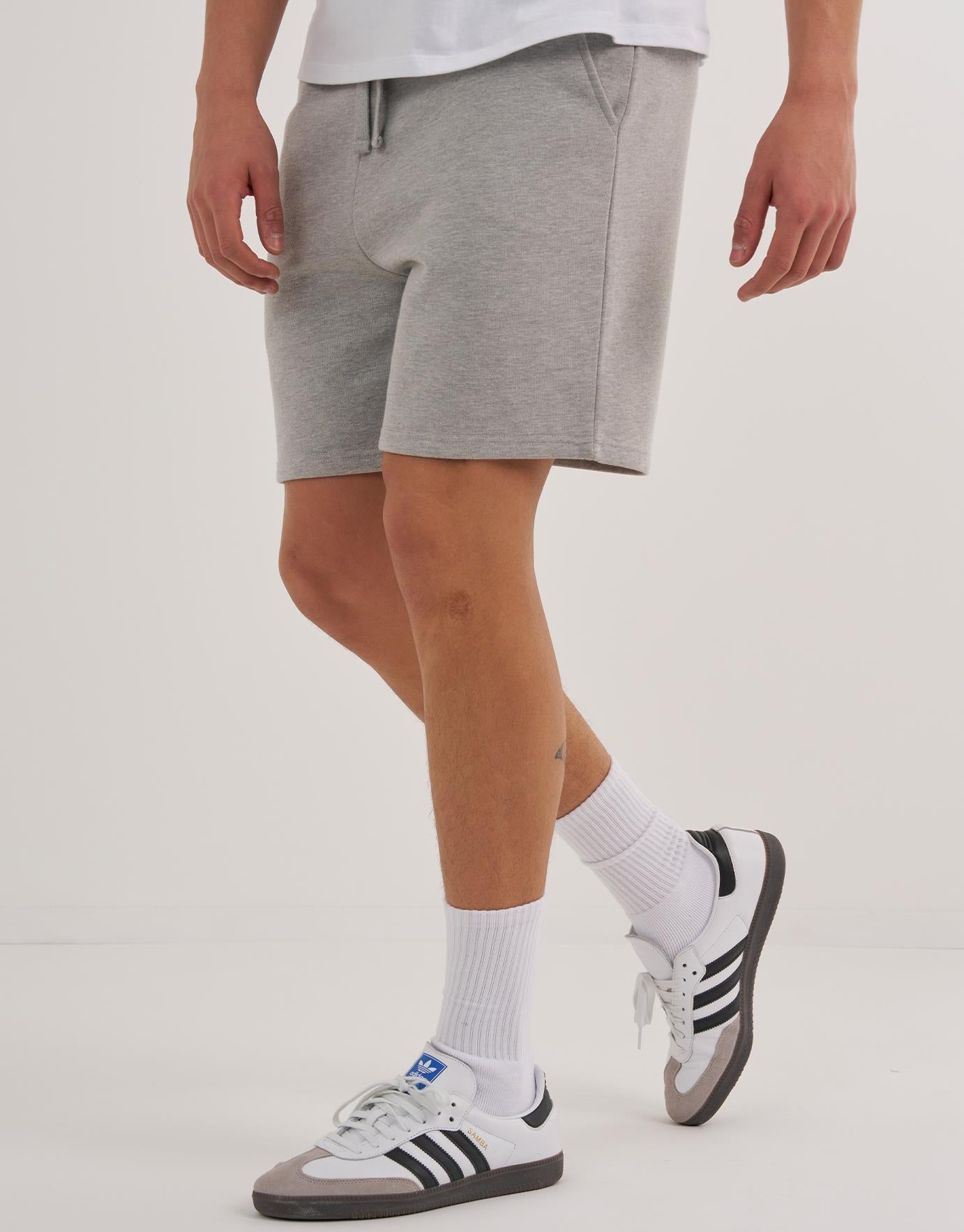 Grey marl sale shorts mens