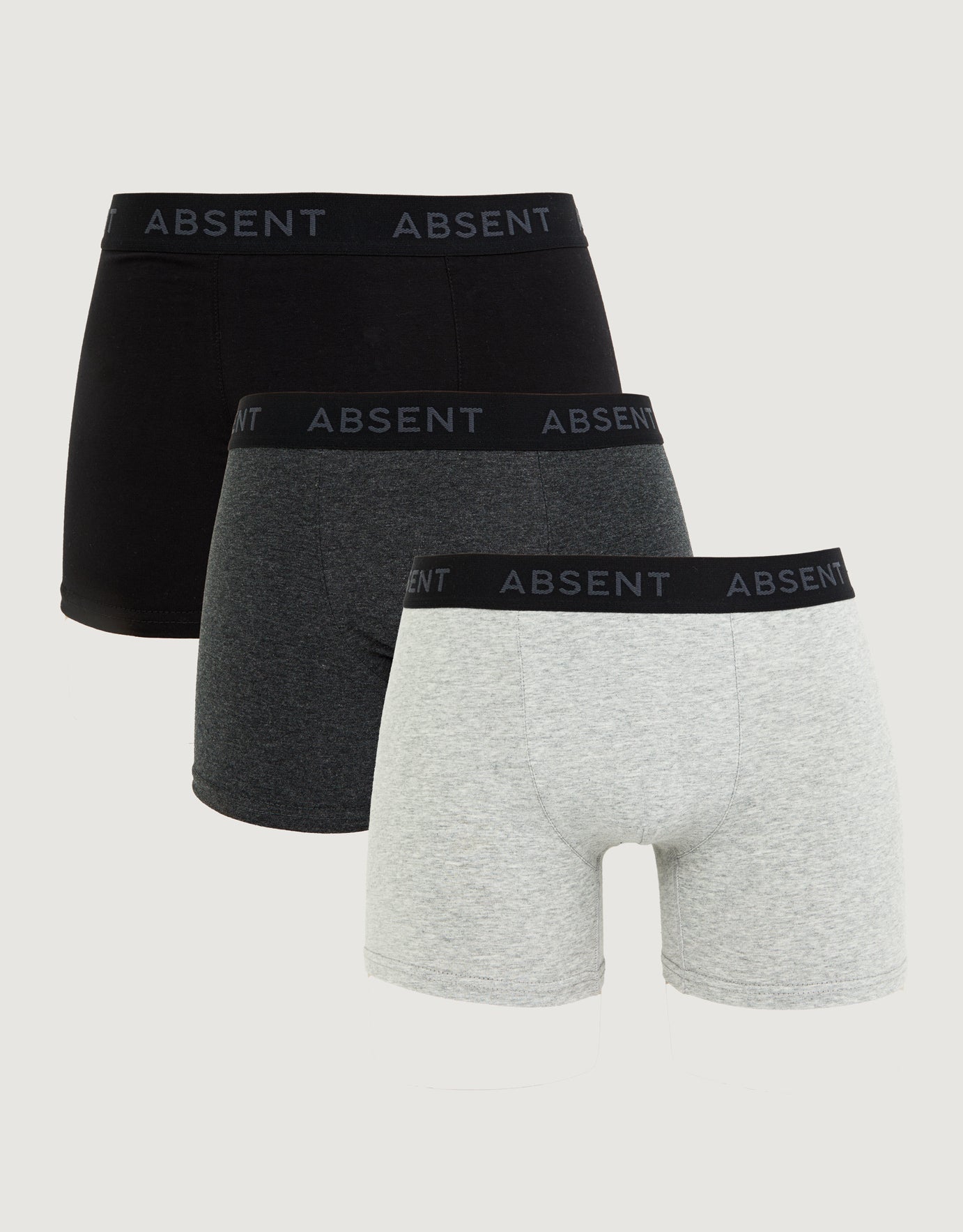 Next A-FRONTS FOUR PACK - Panties - black marl bright waistband