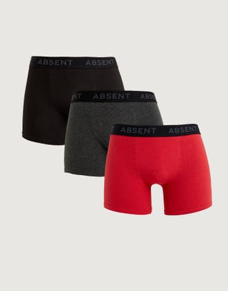 Men's 100% Cotton Multicolour Trunk/Underwear Pack of 3