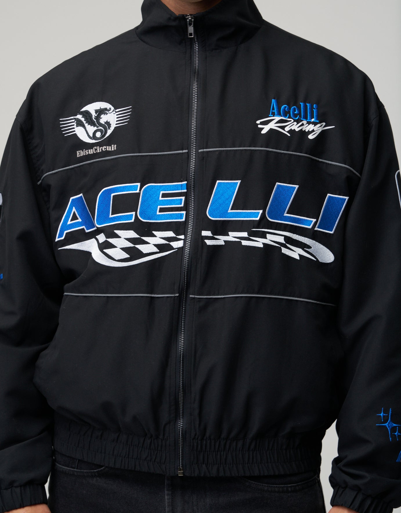 Acelli Racing Jacket in Black | Hallensteins US