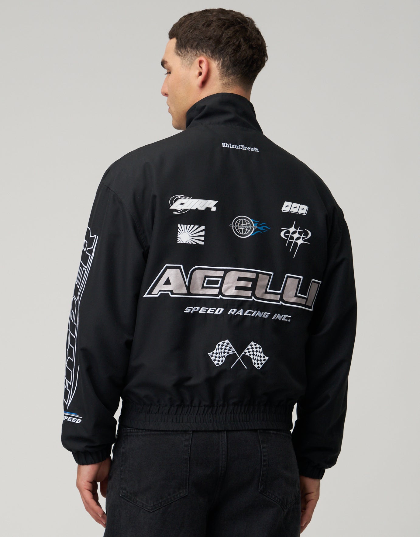 Acelli Racing Jacket in Black | Hallensteins US