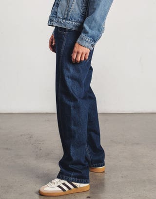 Twill Baggy Fit Cargo Pants in Khaki