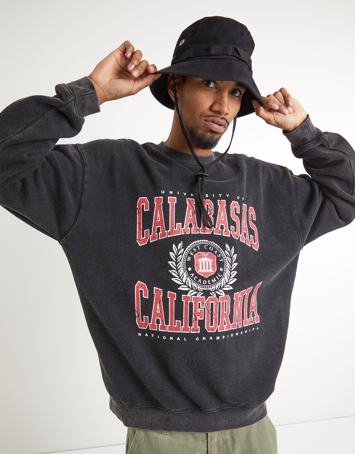 black calabasas sweatshirt