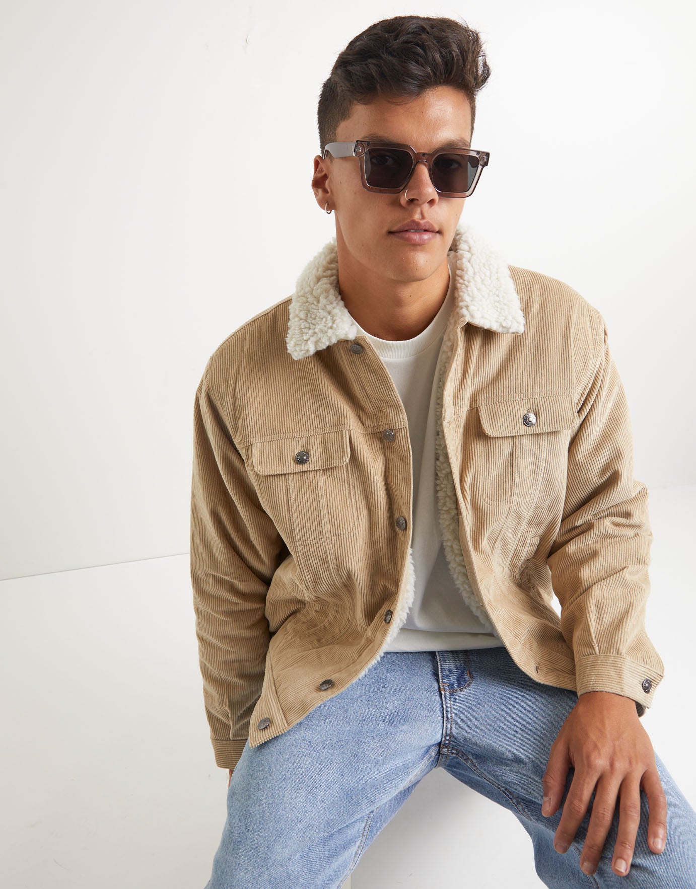 cord trucker jacket