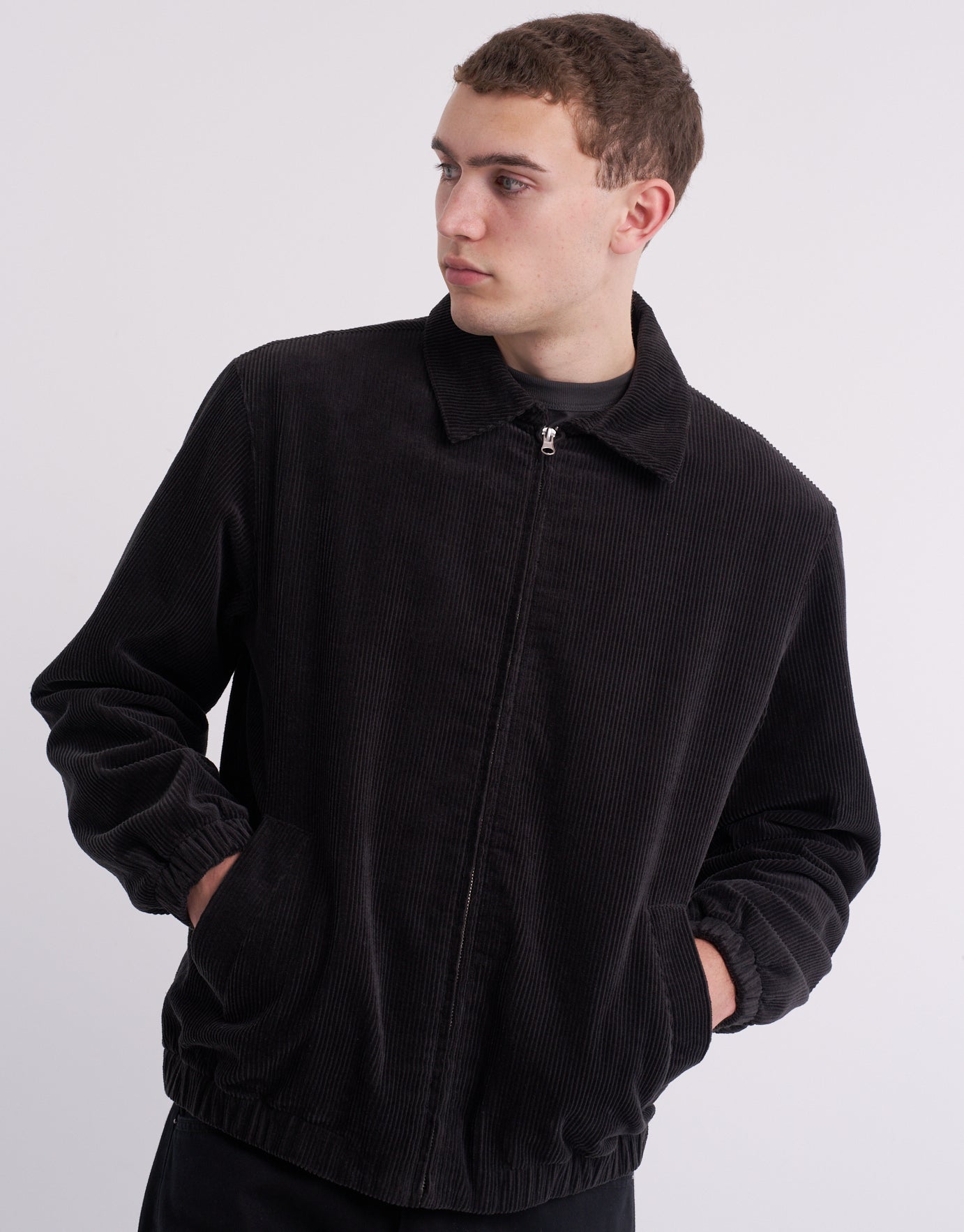 Cord hot sale harrington jacket