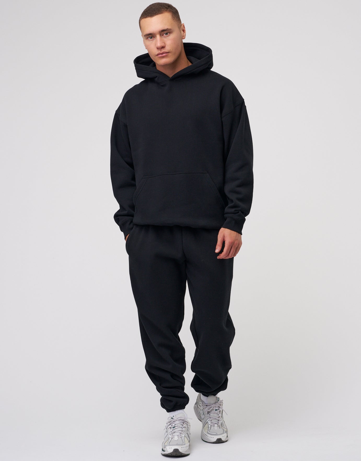 Black Essentials Hoodie size online Small and medium