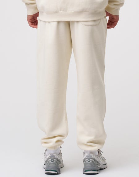 Urban Classics SWEATPANTS SP - Tracksuit bottoms - white 