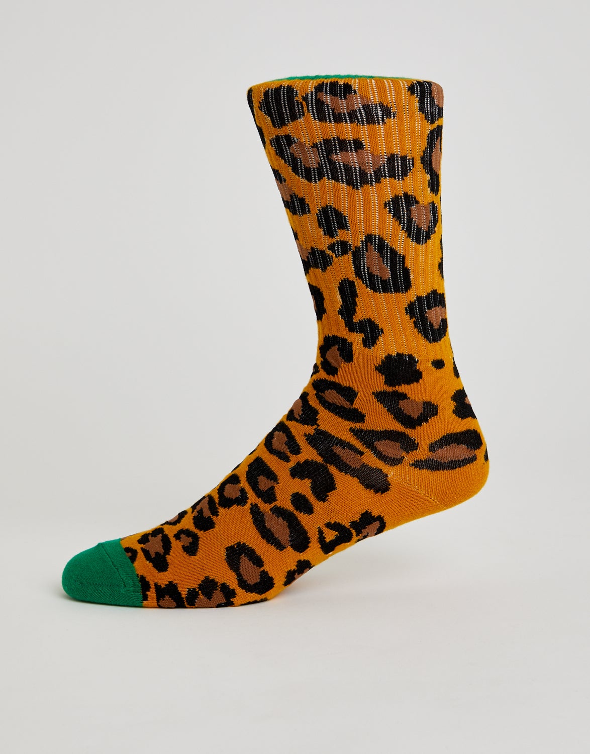 Leopard Organic Socks in Gold | NZ