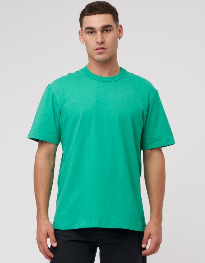 Perfect Relaxed Fit T Shirt in Spring Green | Hallensteins NZ