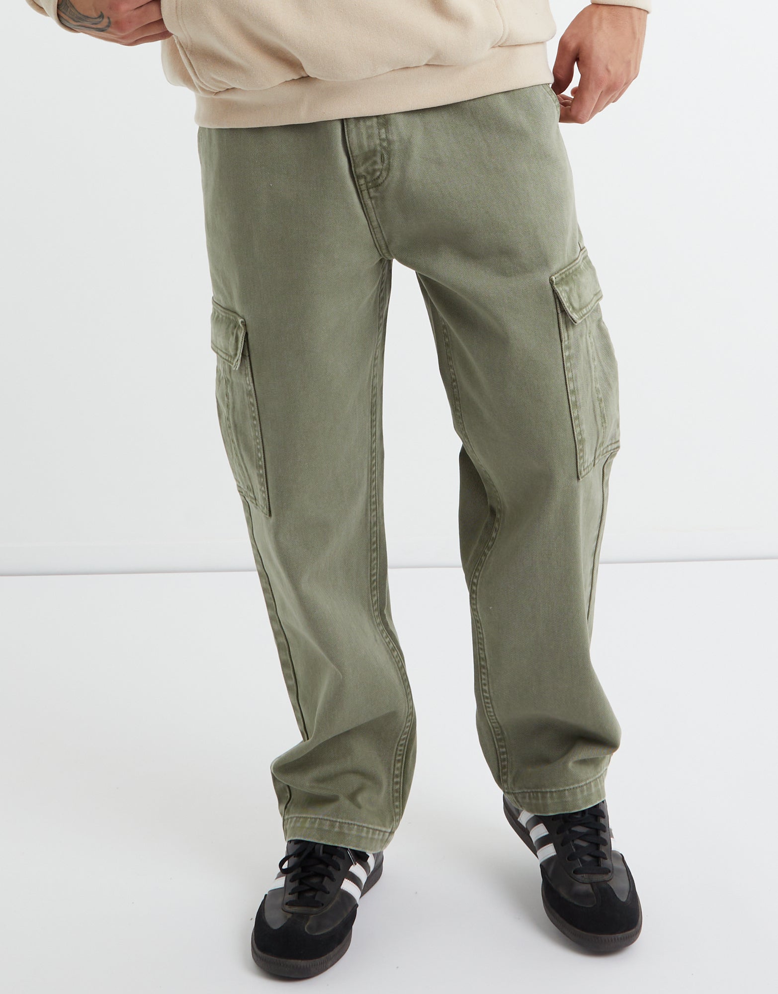 baggy cargo jeans mens