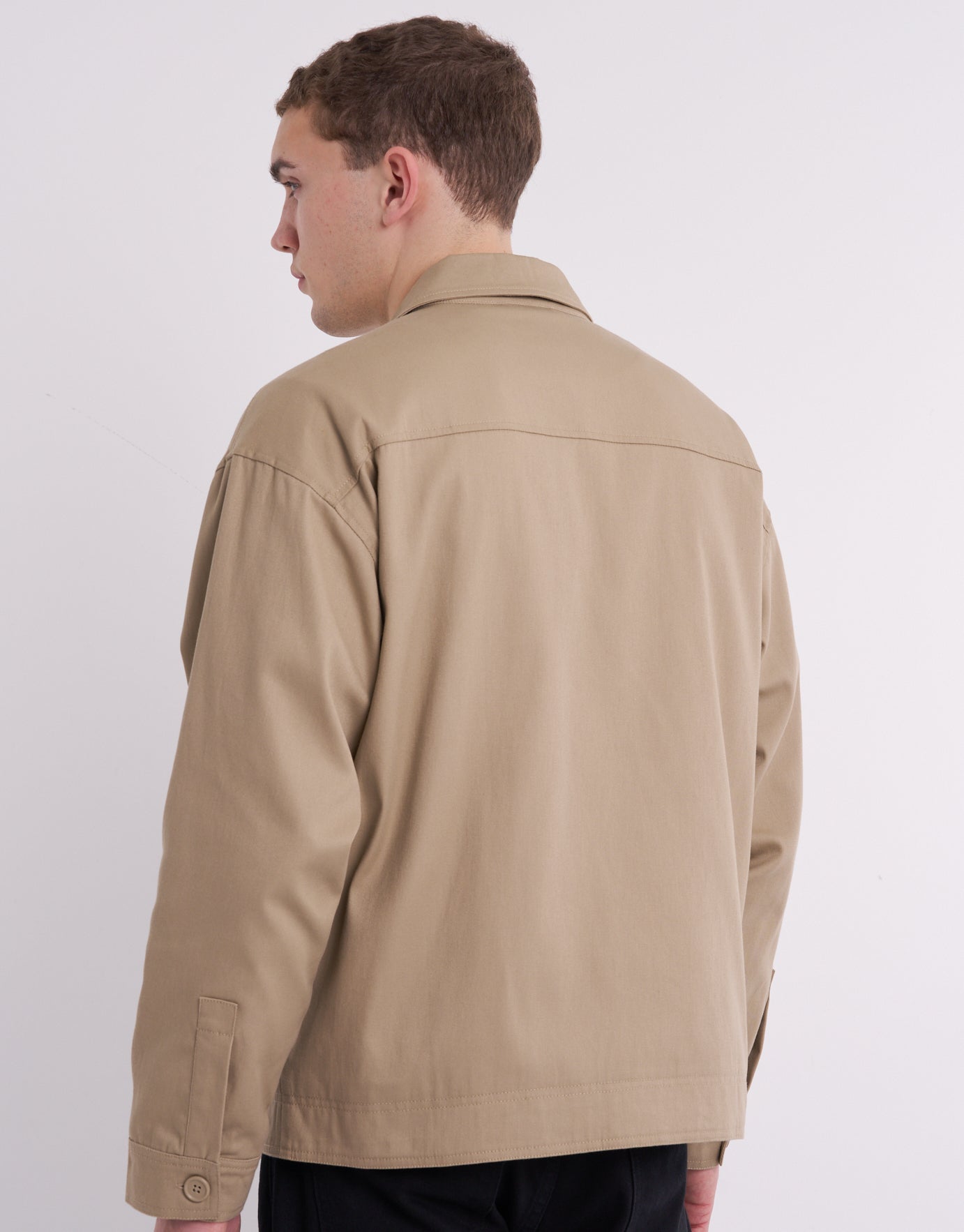 Tan twill clearance jacket