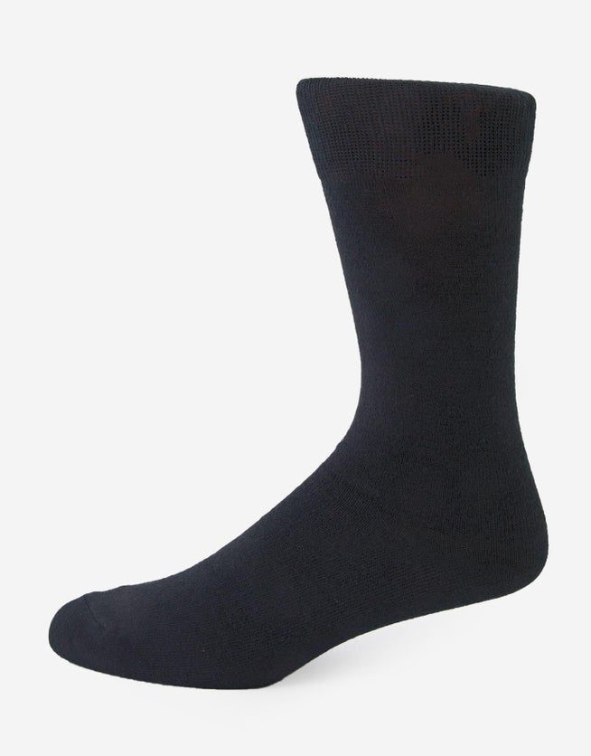 Wool Blend Socks in Black | Hallensteins NZ