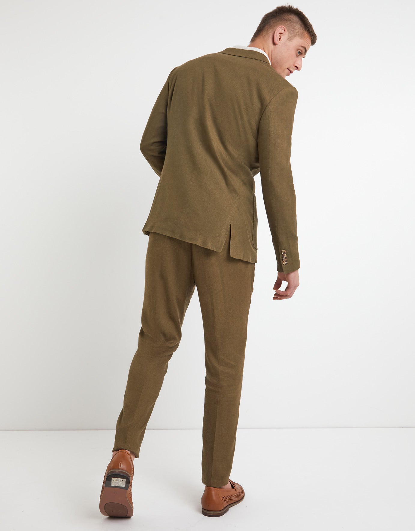 hallensteins linen suit