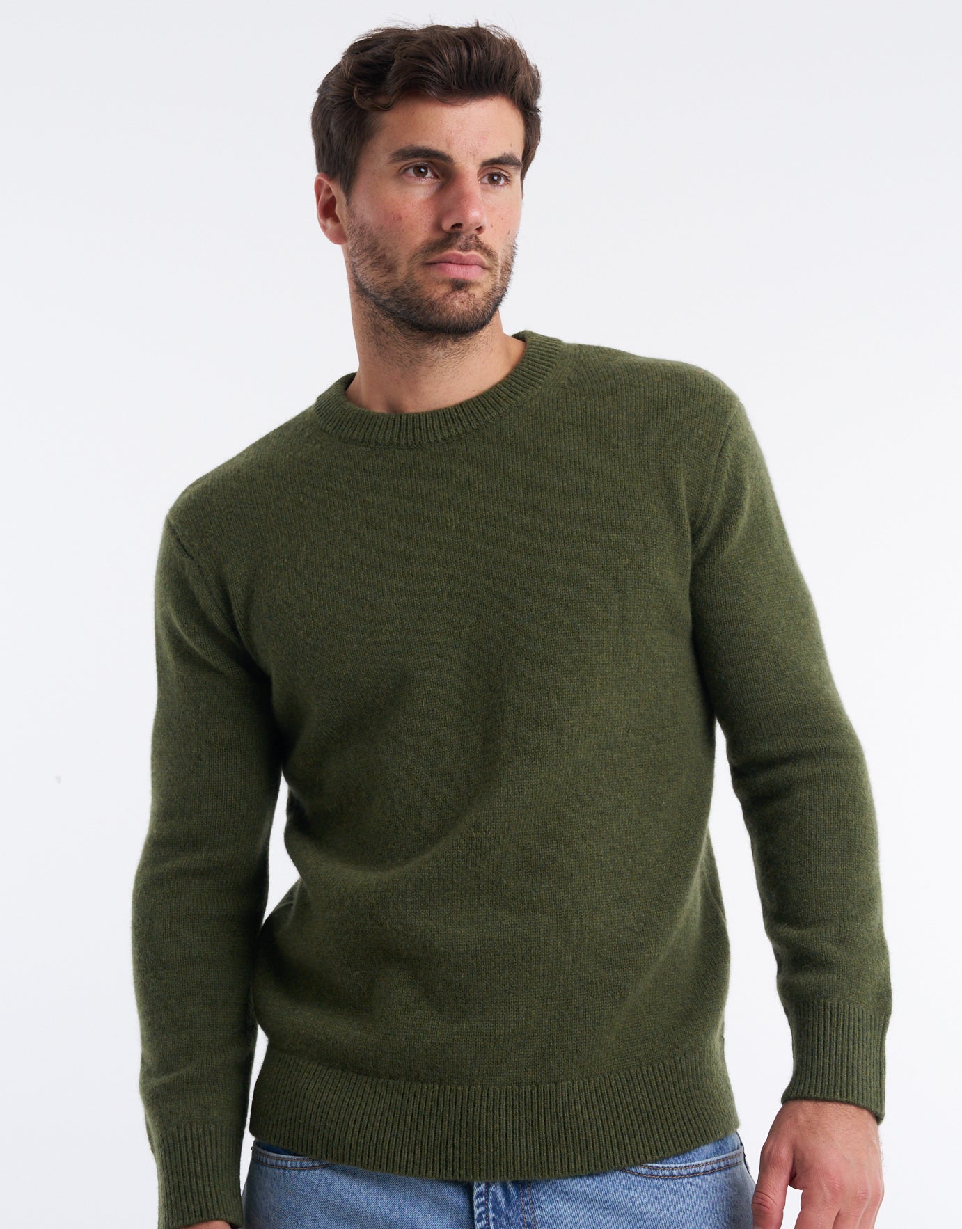 Lambswool crew neck jumper clearance mens