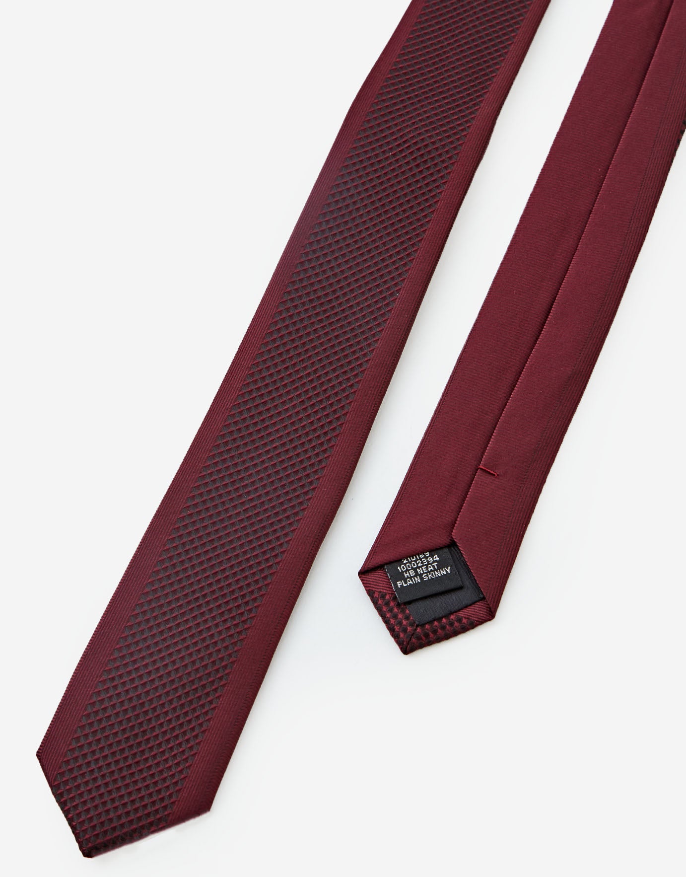 skinny tie belt