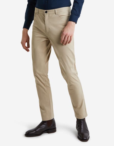 Slim Fit Dress Chinos