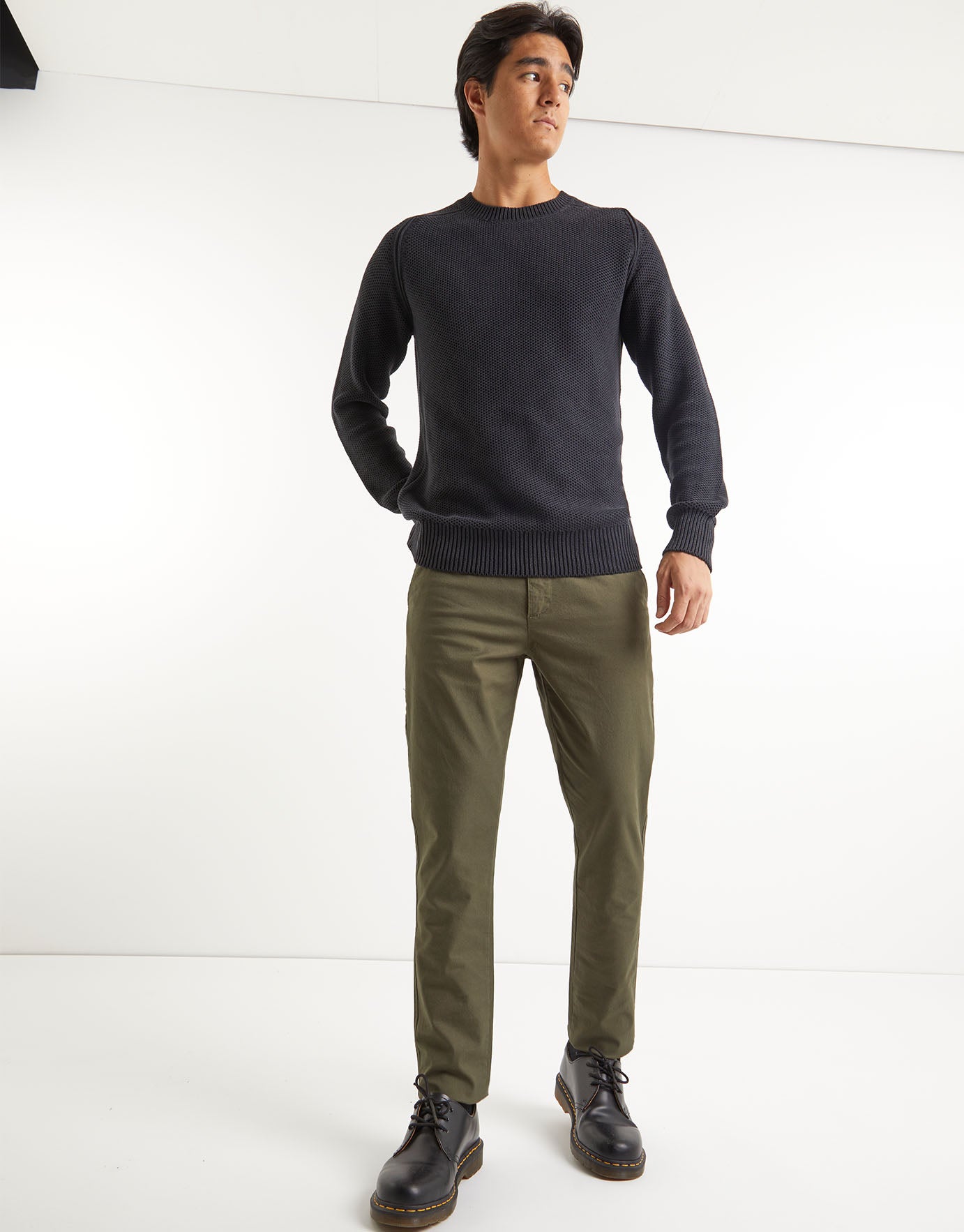 tapered chino