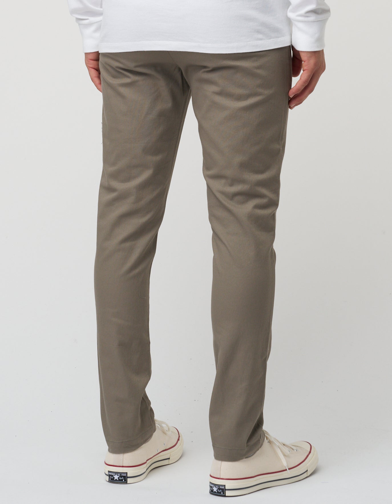 RRL Cotton Twill Officer's Chino - Stone | Casual Pants | Huckberry