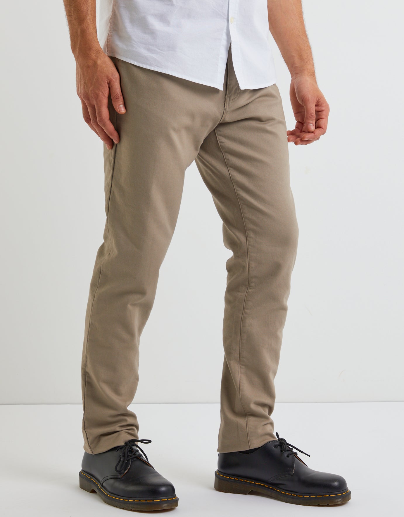 Spykar Men Sulphur Grey Cotton Slim Fit Ankle Length Cargo Pants -  vot02bbcg031sulphurgrey