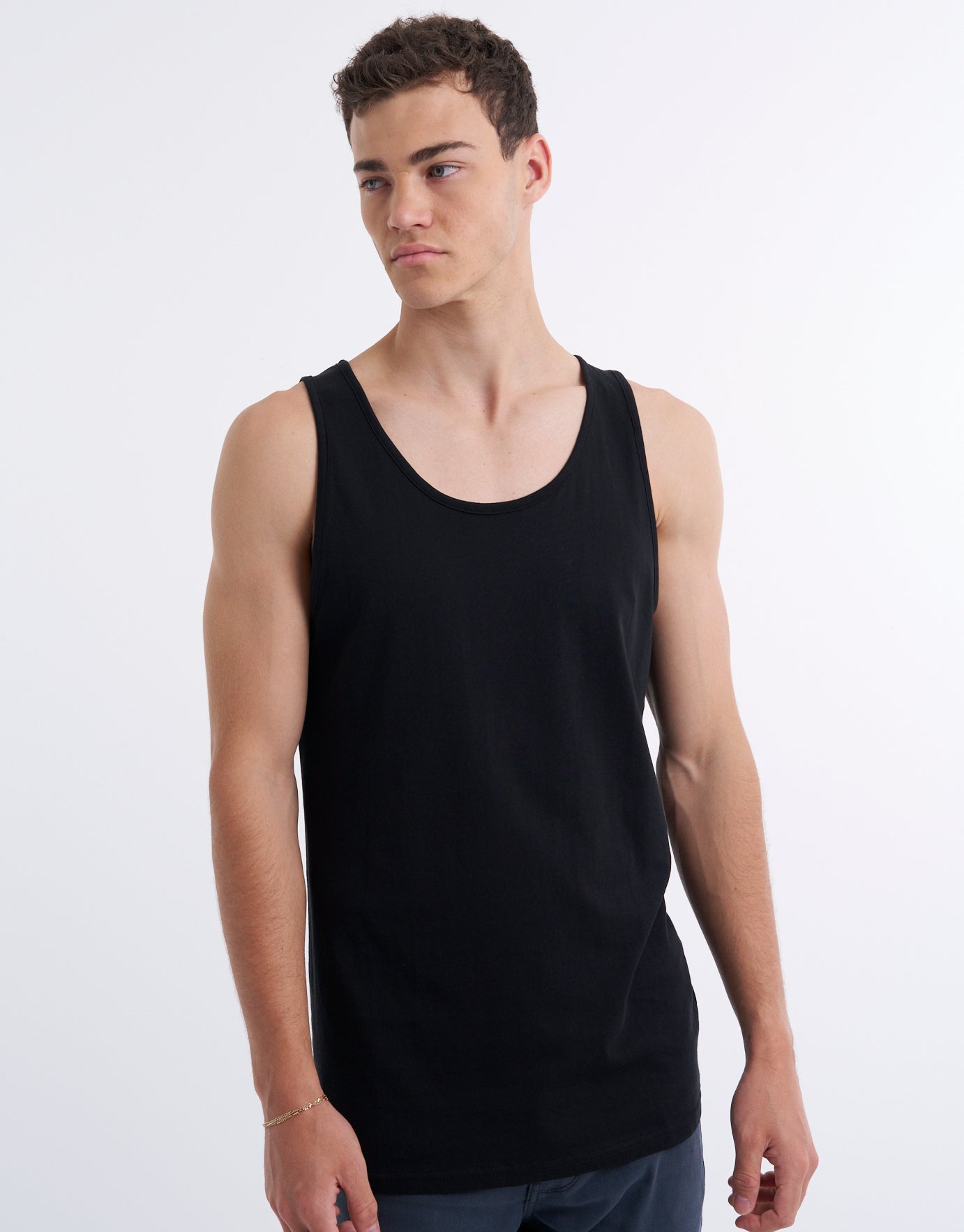 Organic Cotton Relaxed Fit Singlet