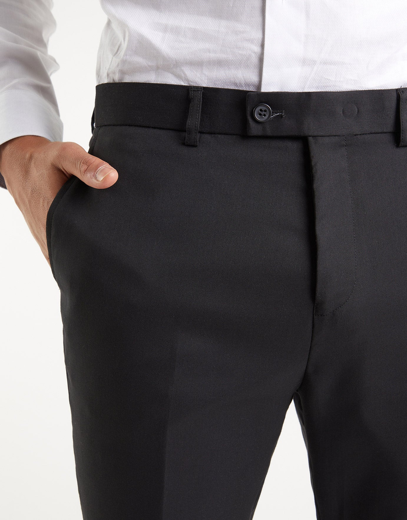 Topman skinny suit trousers in black - ShopStyle
