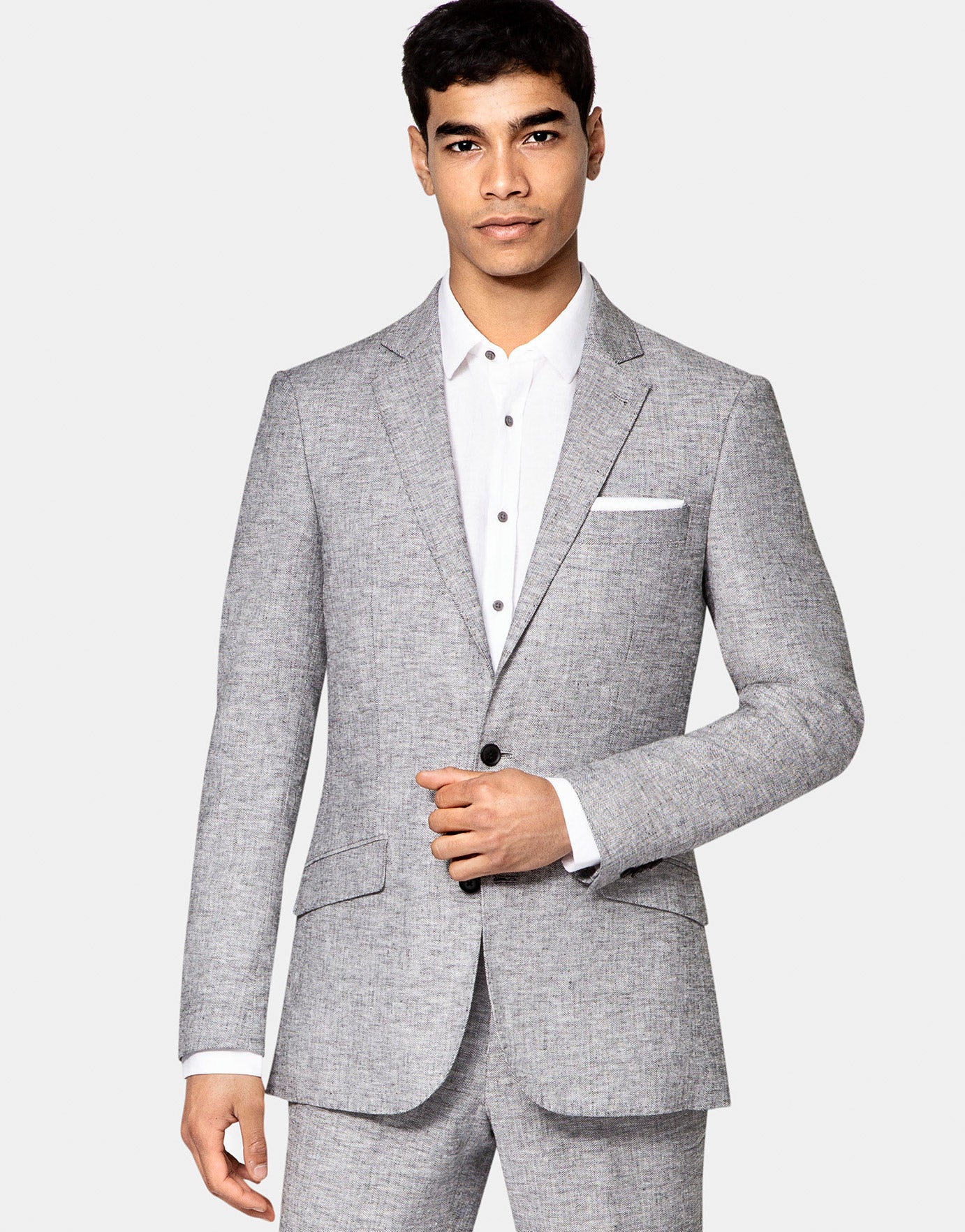 grey dress jacket