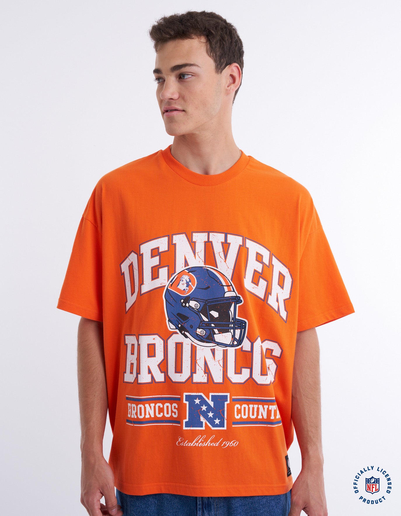 orange denver broncos shirt