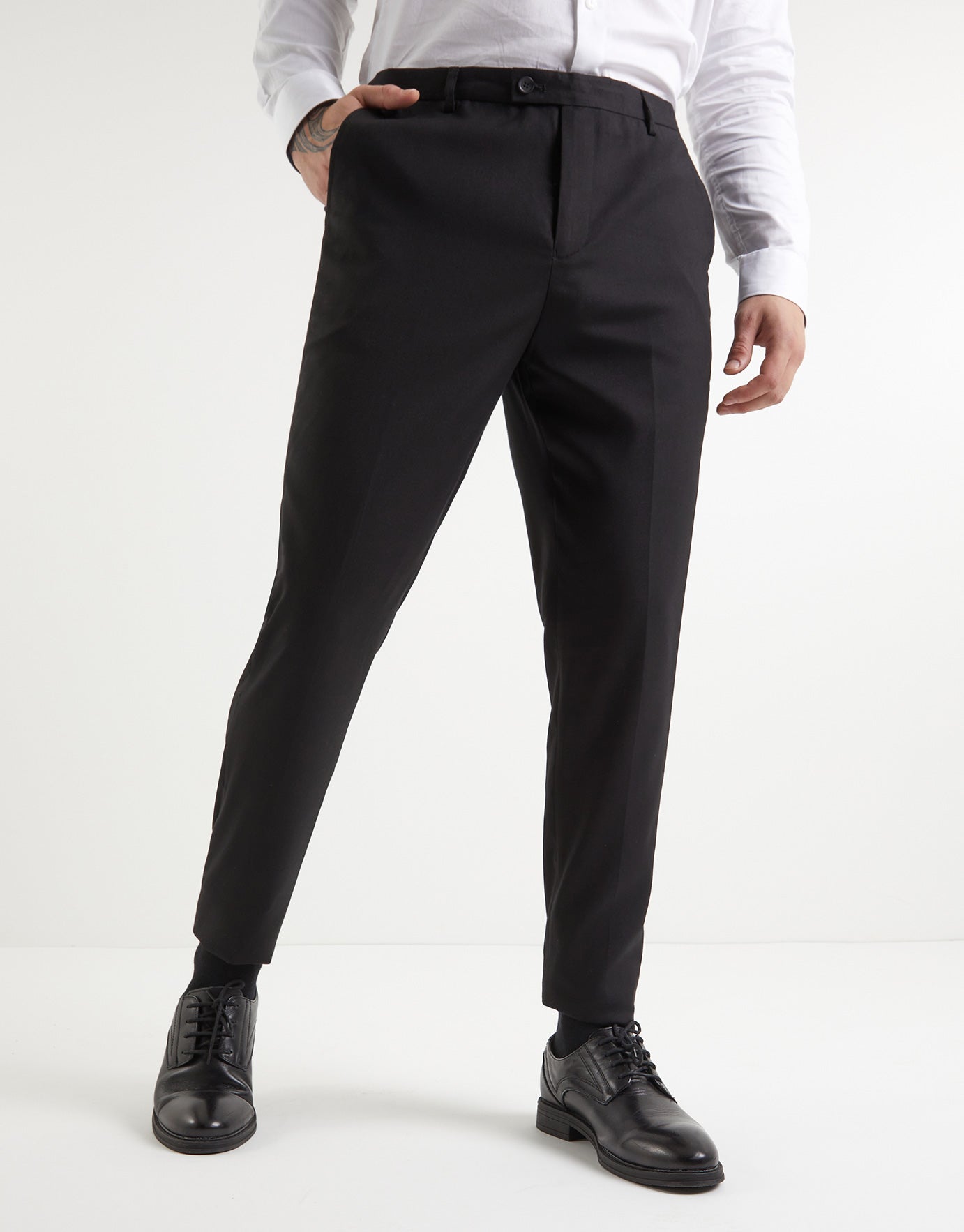 men's skinny fit tuxedo pants