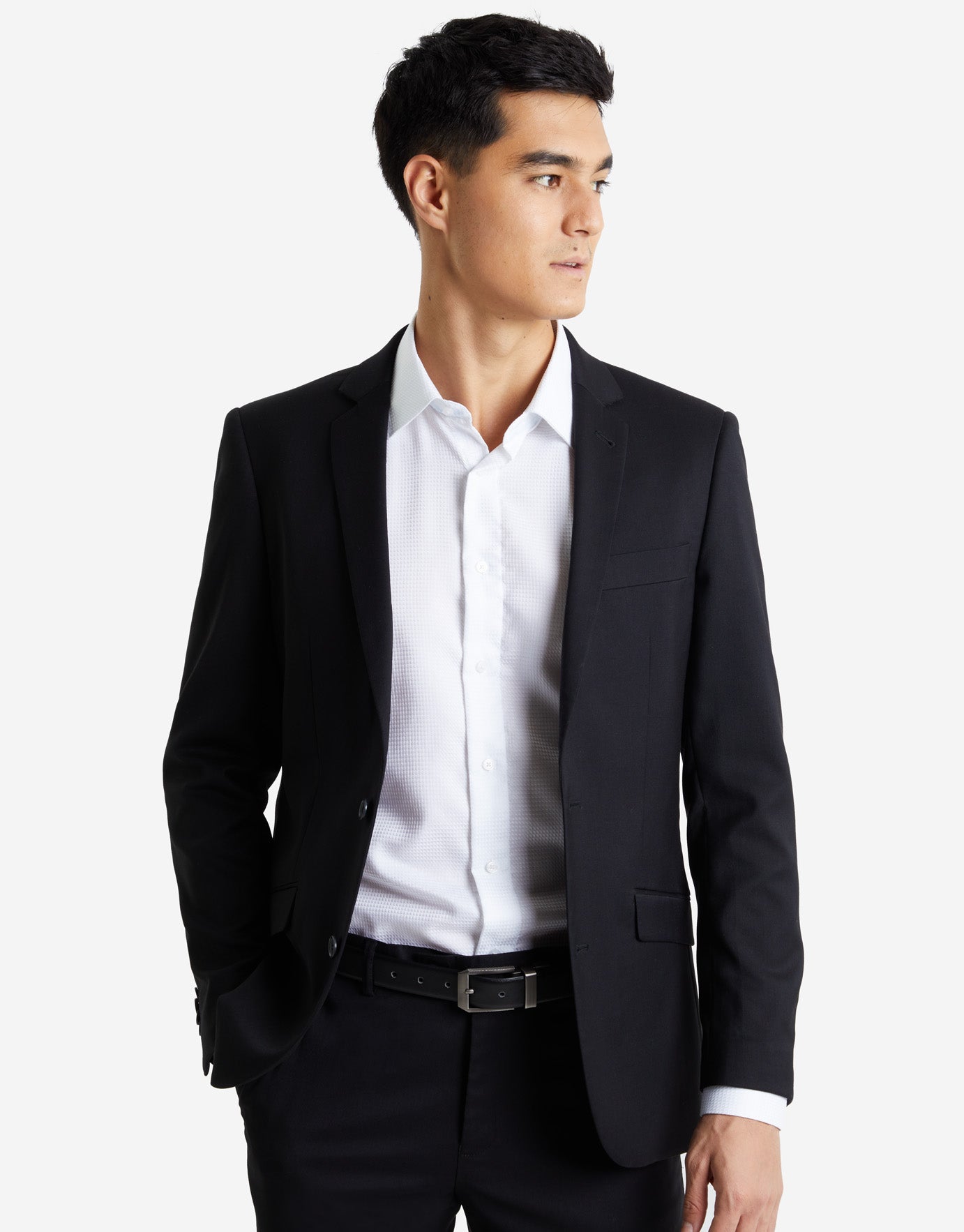 stretch suit jacket